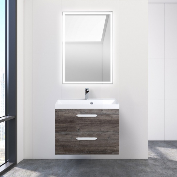 Тумба с раковиной BelBagno Aurora 70 pino pasadena