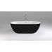 Ванна акриловая Black&White отдельностоящая 170х80 (SB105 Black) - фото №1