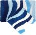 Коврик Iddis Blue Wave (480M580i13) 80x50 - фото №1