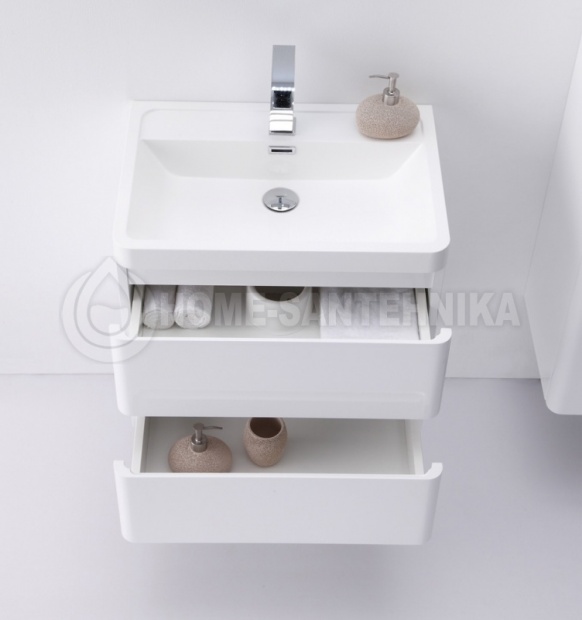 Комплект мебели BELBAGNO ANCONA-N 60 bianco lucido