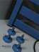 Полотенцесушитель электрический INDIGO OKTAVA SLIM 5 80x50 (LСLOKS5E80-50MFRt) синий - фото №6