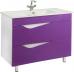 Комплект мебели Bellezza Эйфория 100 фиолетовая - фото №3
