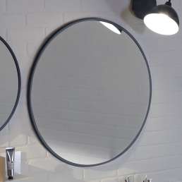 Зеркало круглое Jacob Delafon Odeon Rive Gauche EB1177-S14 70 см черный сатин