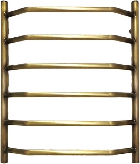 Полотенцесушитель водяной Domoterm Лаура 80x50 (Лаура П6 500*800 АБР) античная бронза