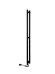 Полотенцесушитель электрический INDIGO  STYLE 120x10 (LSE120-10BRRt) черный муар - фото №2