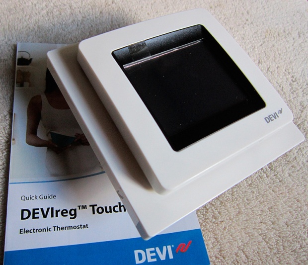 Терморегулятор Devi Touch white