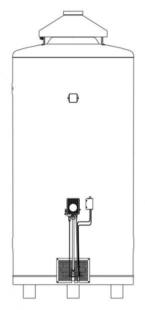 Водонагреватель накопительный Baxi SAG3 300 (A7116723)