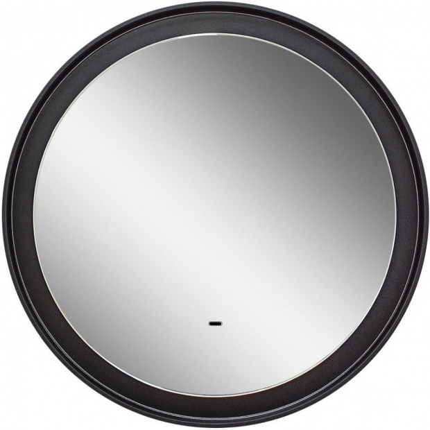 Зеркало круглое Art&Max Napoli 60 черное
