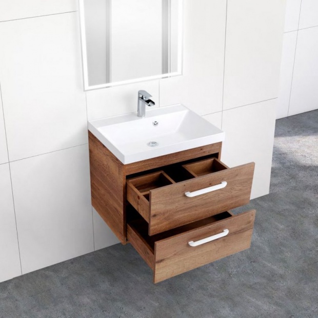 Тумба с раковиной BelBagno Aurora 60 rovere tabacco