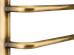 Полотенцесушитель водяной DOMOTERM СТЕФАНО 40x50 (Стефано П5 400*500 АБР) античная бронза - фото №2