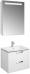 Комплект мебели Roca Lago 60 белый глянец - фото №1