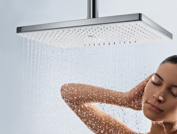 Верхний душ Hansgrohe Rainmaker Select 460 24006400 белый, хром