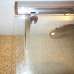 Шторка на ванну GuteWetter Slide Pearl GV-862 правая 75 см стекло бесцветное, профиль хром - фото №6