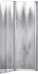 Шторка на ванну Vincea VSB-12114CH-R 114 см, R, профиль хром, стекло шиншилла - фото №3