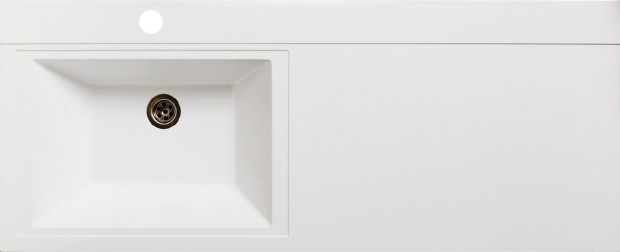 Комплект мебели Runo Орион 60, R, под стиральную машину, раковина лайт