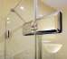 Шторка на ванну GuteWetter Trend Pearl GV-862A левая 90 см стекло бесцветное, фурнитура хром - фото №4