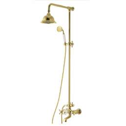 Душевая стойка для ванны с душем Kaiser 90190-3 Gold/Мет (90190-3 Gold/мет)