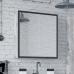 Зеркало-шкаф Corozo Айрон 60, черный, антик - фото №4