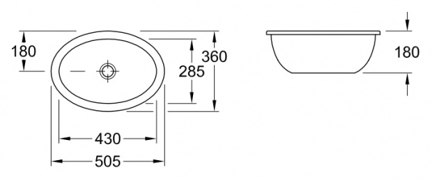 Раковина Villeroy&Boch Loop&Friends 6161 10 01 alpin