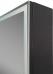 Зеркало-шкаф Art&Max Techno 60 с подсветкой, черное - фото №10