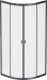 Душевой уголок AM.PM X-Joy Twin Slide W88G-205-080BT64 80x80, профиль черный - фото №6