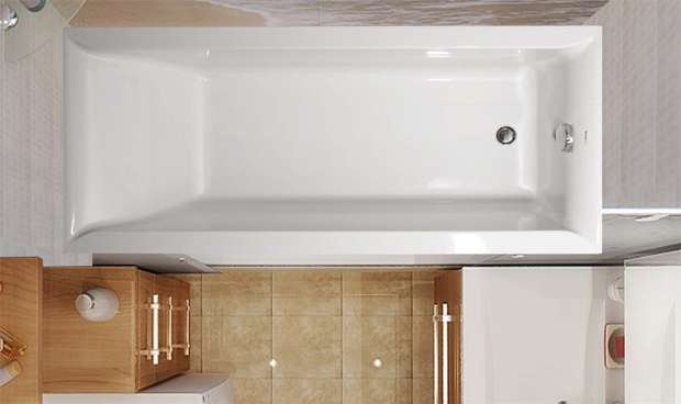 Акриловая ванна Vagnerplast Veronela 170x75 ультра белый
