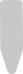 Чехол для гладильной доски Brabantia PerfectFit B 134081 124x38, металлизированный - фото №1