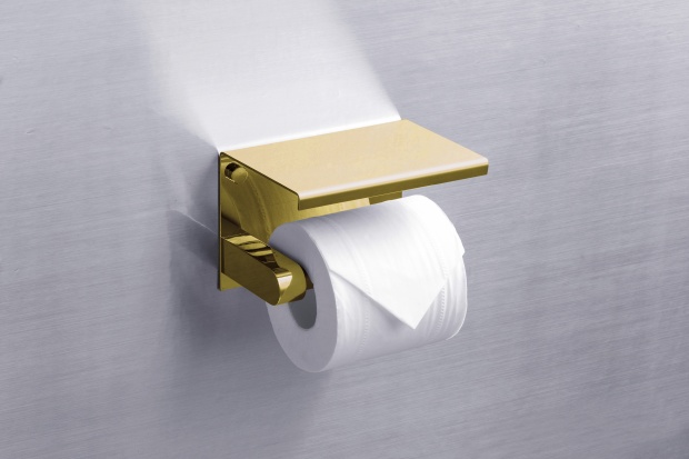 Держатель туалетной бумаги Rush Edge (ED77141 Gold)