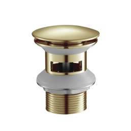 Донный клапан для раковины TIMO (8011/17) золотой