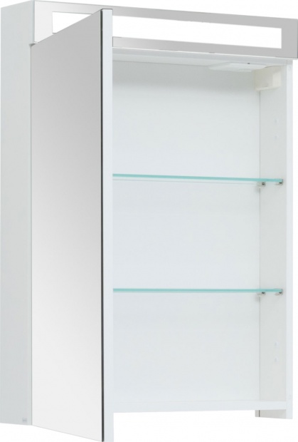 Зеркало-шкаф Dreja Max 60 белый, с подсветкой