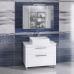 Комплект мебели СанТа Нептун 90 напольная, со столешницей - фото №1