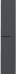 Шкаф-пенал Jacob Delafon Nona EB1983RRU-442 R, глянцевый серый антрацит - фото №3