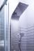 Душевая дверь в нишу Aquanet Alfa NAA6121 1200х2000 стекло прозрачное, профиль хром - фото №5