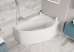 Акриловая ванна Vagnerplast Flora 150x100 R ультра-белая - фото №3