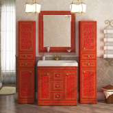 Комплект мебели Misty Fresko 75 красная краколет