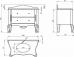 Столешница для раковины Migliore Virginia 110 с 1 отверстием для смесителя - фото №2