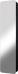 Шкаф-пенал с зеркалом Art&Max Lecce 37 - фото №5