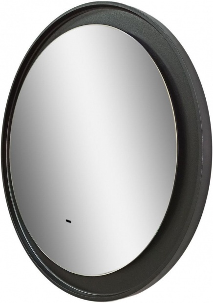 Зеркало круглое Art&Max Napoli 80 черное