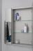 Зеркало-шкаф Aquanet Алвита 100 серый антрацит - фото №5