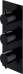 Термостатический смеситель Omnires Y Y1238/KROBL для душа, чёрный - фото №1