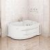 Акриловая ванна Radomir Vannesa Massage Ирма 160х105, с каркасом, экраном и полотенцедержателем, классик, R - фото №2