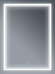 Зеркало Бриклаер Эстель-2 60 с подсветкой, сенсор на зеркале - фото №1