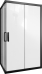 Душевой уголок STWORKI Карлстад 120x90 см профиль черный матовый, с поддоном Эстерсунд - фото №8
