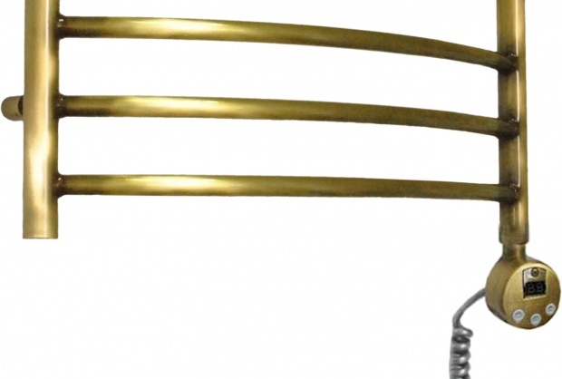 Полотенцесушитель электрический Domoterm Калипсо 70x50 (Калипсо П9 500*700 АБР ER) античная бронза