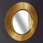 Зеркало круглое Armadi Art NeoArt Shine золото