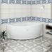 Акриловая ванна Radomir Vannesa Massage Бергамо 168х100, с гидромассажем, каркасом и экраном, баланс, R - фото №2