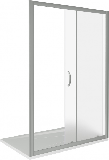 Душевая дверь GOOD DOOR INFINITY 130x185 (INFINITY WTW-130-G-CH)