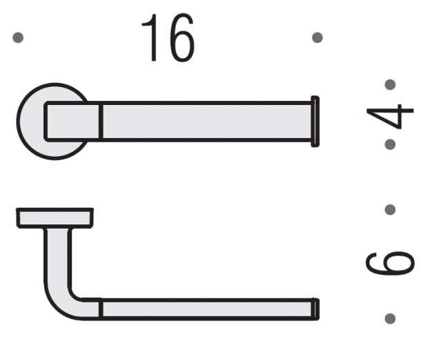Держатель туалетной бумаги Colombo Design Nordic (B5208)