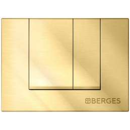 Клавиша смыва для унитаза BERGES WASSERHAUS NOVUM S (040049) золото