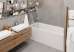 Акриловая ванна Vagnerplast Cavallo 150x70 ультра белая - фото №4
